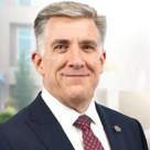 A man in a suit and tie.