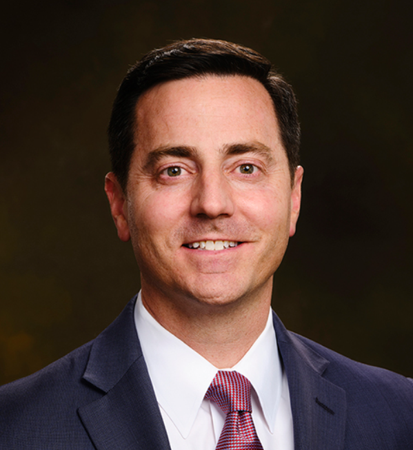 A man in a suit and tie.