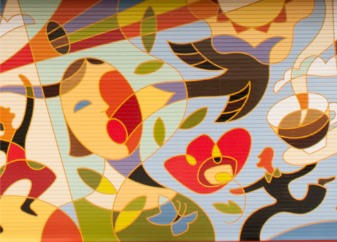 Background pattern.