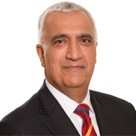 A man in a suit and tie.