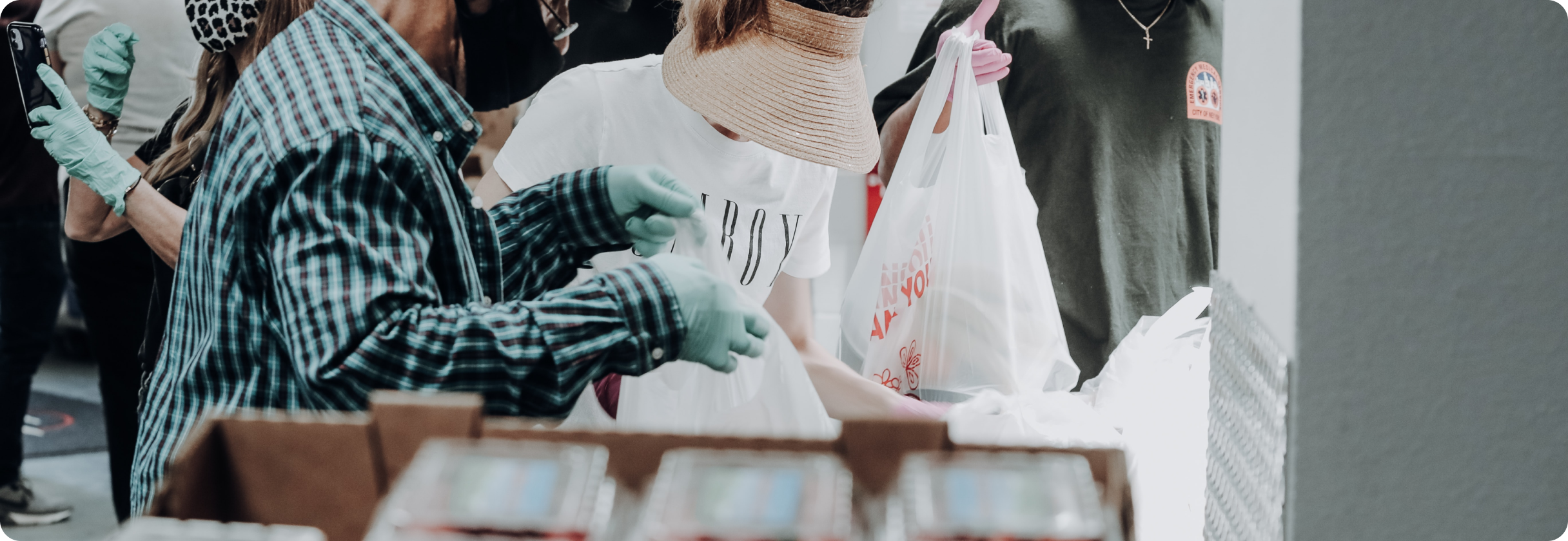 A group of people in a room.