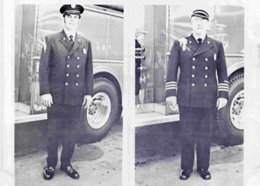 Two men in military uniforms.