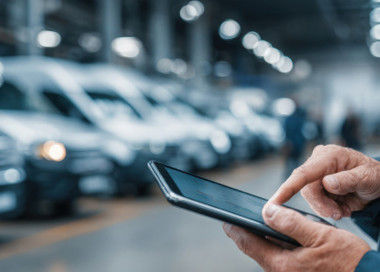 A person holding a phone.