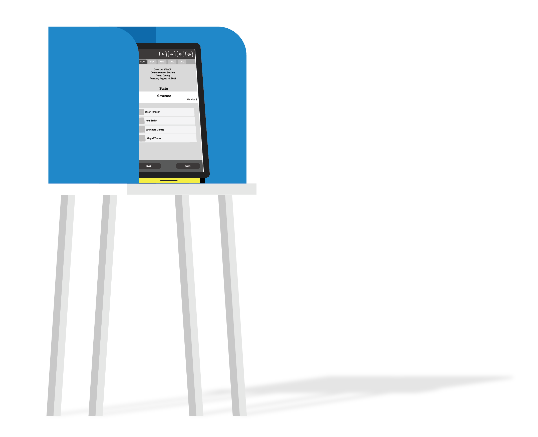 Graphical user interface.