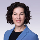 A person in a blue shirt.