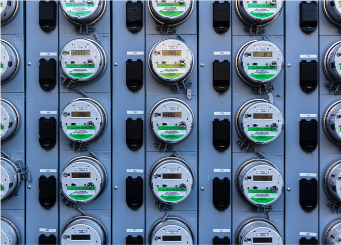 A large group of speakers.