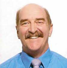 A man with a mustache.