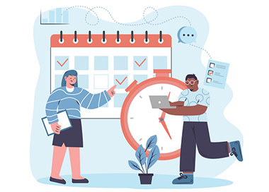 A few men running from a machine.