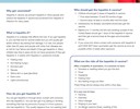 Hepatitis A Vaccine This sheet will help you understand the disease, the vaccine, and the risks of both. Why get vaccinated? Hepatitis A vaccine can prevent hepatitis A. Most people who receive the hepatitis A vaccine are protected from hepatitis A infection for many years. What is hepatitis A? Hepatitis A is a disease that affects the liver. If you get hepatitis A, you can feel sick for several weeks but you will usually get better without any lasting liver damage. It is rare, but people older than 50 years and people with other liver diseases are at risk for liver failure and death if they get hepatitis A. Many children less than 6 years oid do not have symptoms if they get hepatitis A. In adults with Hepatitis A, symptoms include: Feeling tired Not feeling hungry Stomach pain Nausea Yellow skin or eyes (jaundice) Dark urine Light-colored poop How do you get hepatitis A? You can get hepatitis A through direct contact with someone who has hepatitis A. You can also get it by eating or drinking something that has tiny amounts of poop in it from a person who has hepatitis A. This usually happens from not washing their hands after going to the bathroom and then touching food, plates, cups etc. SALT LAKE COUNTY HEALTH DEPARTMENT Visit www.cdc.gov/vaccines to learn more. Who should get the hepatitis A vaccine? Children should get 2 doses of hepatitis A vaccine: 0 First dose between 12 and 23 months of age 0 Second dose: at least 6 months after the first dose Adolescents not already vaccinated should also get the vaccine. Babies 6 to 11 months old who are traveling outside of the United States should get 1 dose of the hepatitis A vaccine and then get a second dose at the ages recommended above. If you come into direct contact with someone with hepatitis A and HAVE NOT been vaccinated, get the vaccine as soon as possible within 2 weeks after exposure. What are the risks of the hepatitis A vaccine? After a hepatitis A vaccination, it is common to have: • Soreness or swelling where you got the shot Headache Feeling tired Not feeling hungry as often These things almost always stop within a few days. It is very rare to have: Fainting Dizziness Vision changes Ringing in your ears An allergic reaction (hives, swelling of the face, difficulty breathing, fast heartbeat) What if there is a problem? If you have any of the rare reactions listed, call 9-1-1 or take the person to the nearest hospital. For other signs that concern you, contact your doctor.