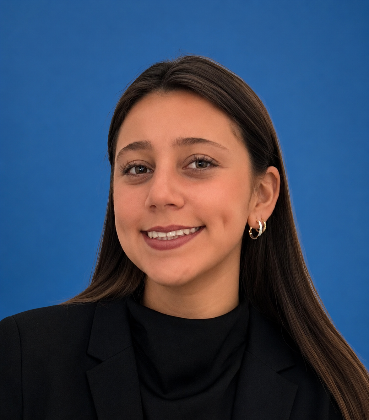 A person smiling for the camera.