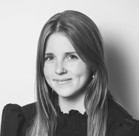 A woman with long hair.