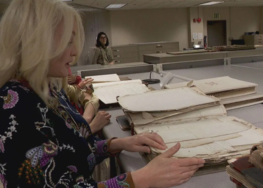 A person working on a project.