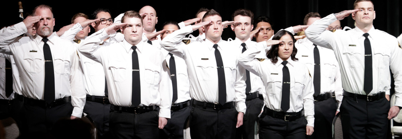 Brad Beard et al. in uniform.