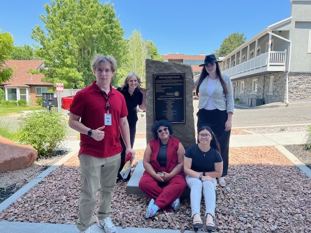 A group of people posing for a photo.